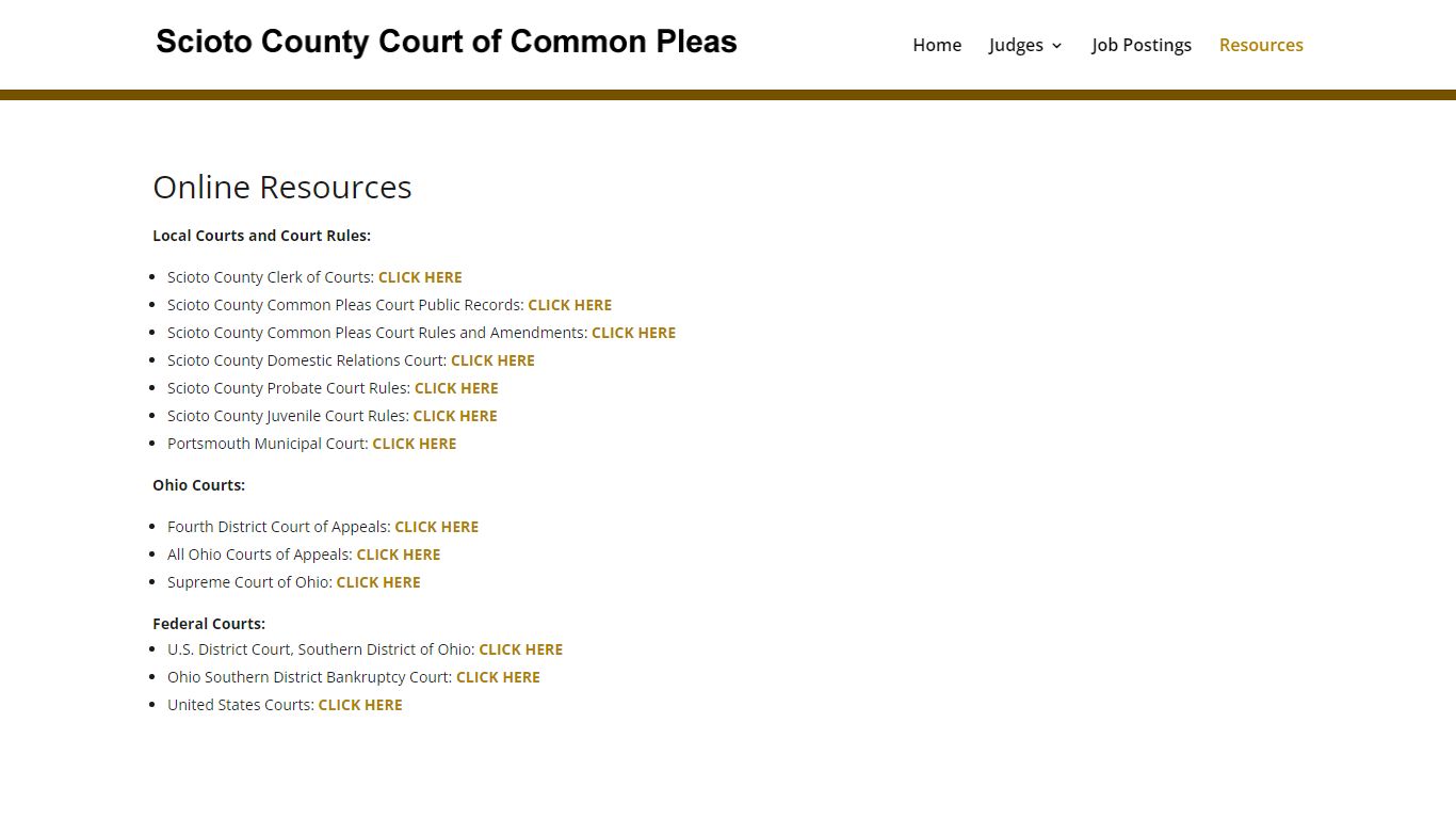 Resources | Scioto County Court of Common Pleas